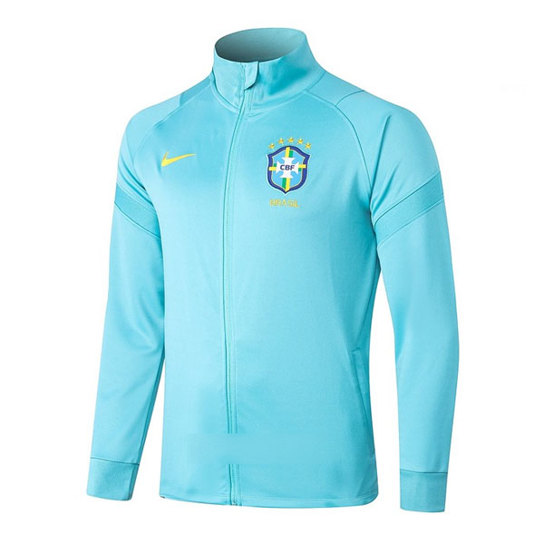 Veste Football Brésil 2020-21 Bleu